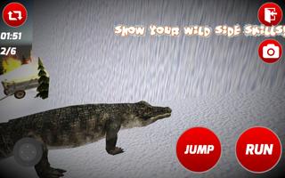 Angry Crocodile Simulator syot layar 1