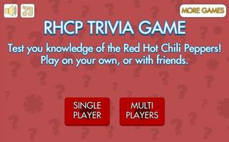 RHCP Trivia poster