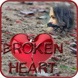 Broken Heart Photo Frames icône