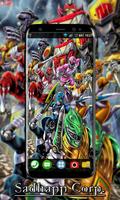 Power Rangers Wallpaper Art Affiche