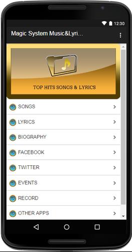 Magic System Music&Lyrics APK for Android Download