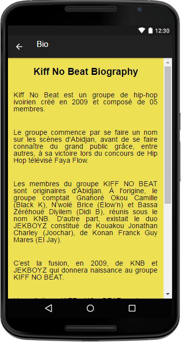 Kiff No Beat Music&Lyrics APK pour Android Télécharger