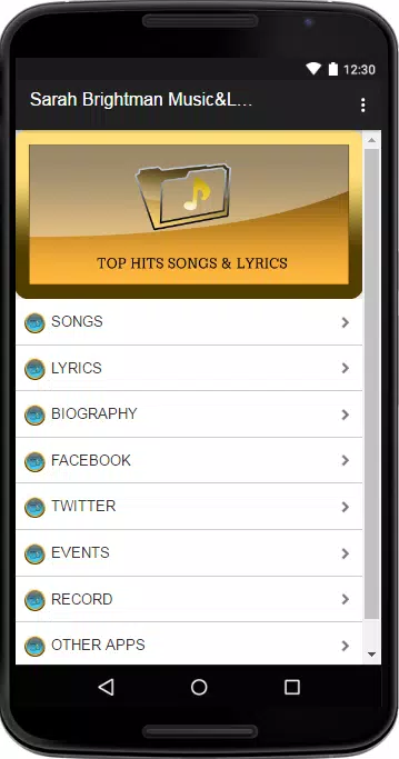 Sarah Brightman Music&Lyrics APK for Android Download