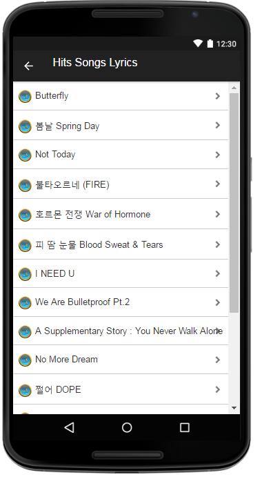 Bts音乐和歌词安卓下载 安卓版apk 免费下载