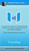 Friendtag NFC Facebook Add capture d'écran 2