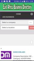 East Africa Business Directory capture d'écran 2