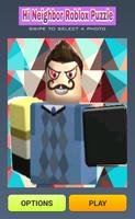 Hello Neighbor Roblox in Puzzle Affiche