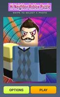 Hello Neighbor Roblox in Puzzle capture d'écran 2