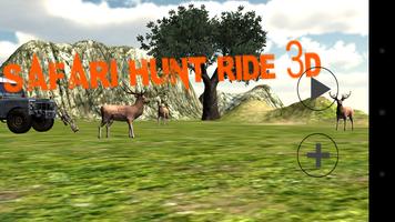 Safari Hunt Ride 3D captura de pantalla 1
