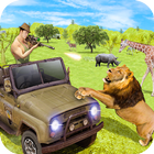 Sniper Safari jeep Animal Hunt-icoon