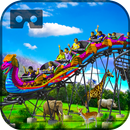 Safari roller coaster ride VR aplikacja