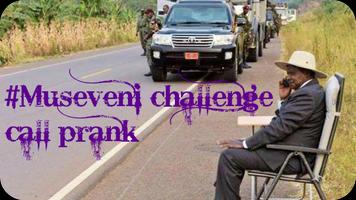 Fake call-Yoweri Museveni call Affiche