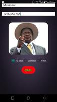 برنامه‌نما Fake call-Yoweri Museveni call عکس از صفحه