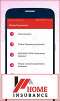 Home insurance poster