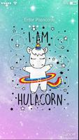 Cute Unicorn Lock Screen ảnh chụp màn hình 1