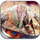 APK Native American Girl Screen lock