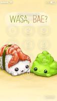 Sushi Art Lock Screen syot layar 1