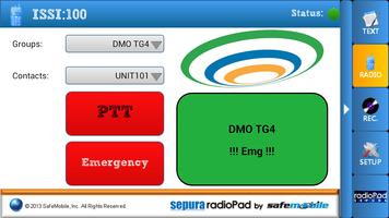 radioPad SEPURA 스크린샷 3