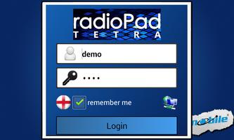 radioPad TETRA Affiche