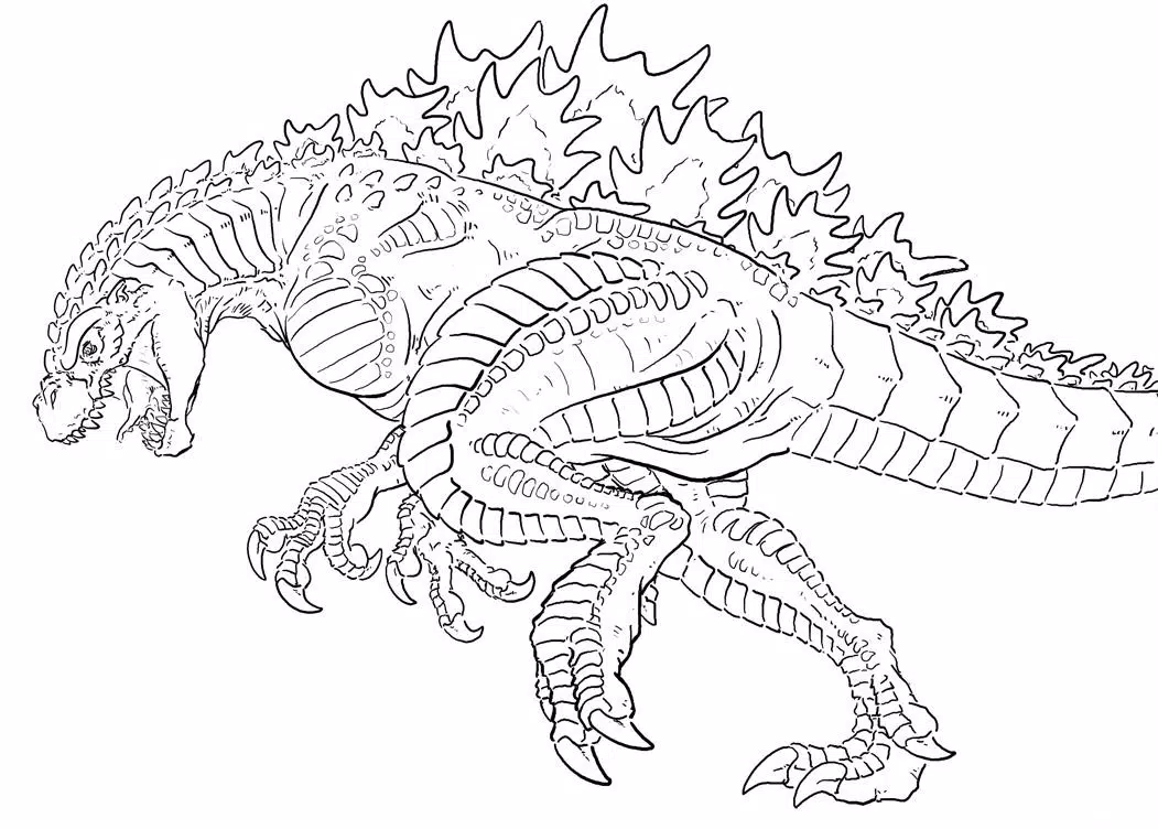 Tải xuống APK How to draw Godzilla cho Android