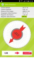 Qibla Direction الملصق