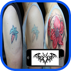 glitter tattoos أيقونة