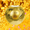 Gold Magic 8-Ball Yes/No