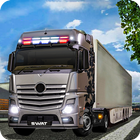 Euro truck driving offroad cargo 2018 icon