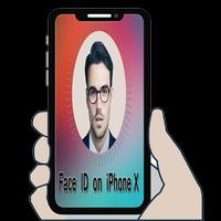 Lock Screen IPHO X Face ID Android Prank Affiche