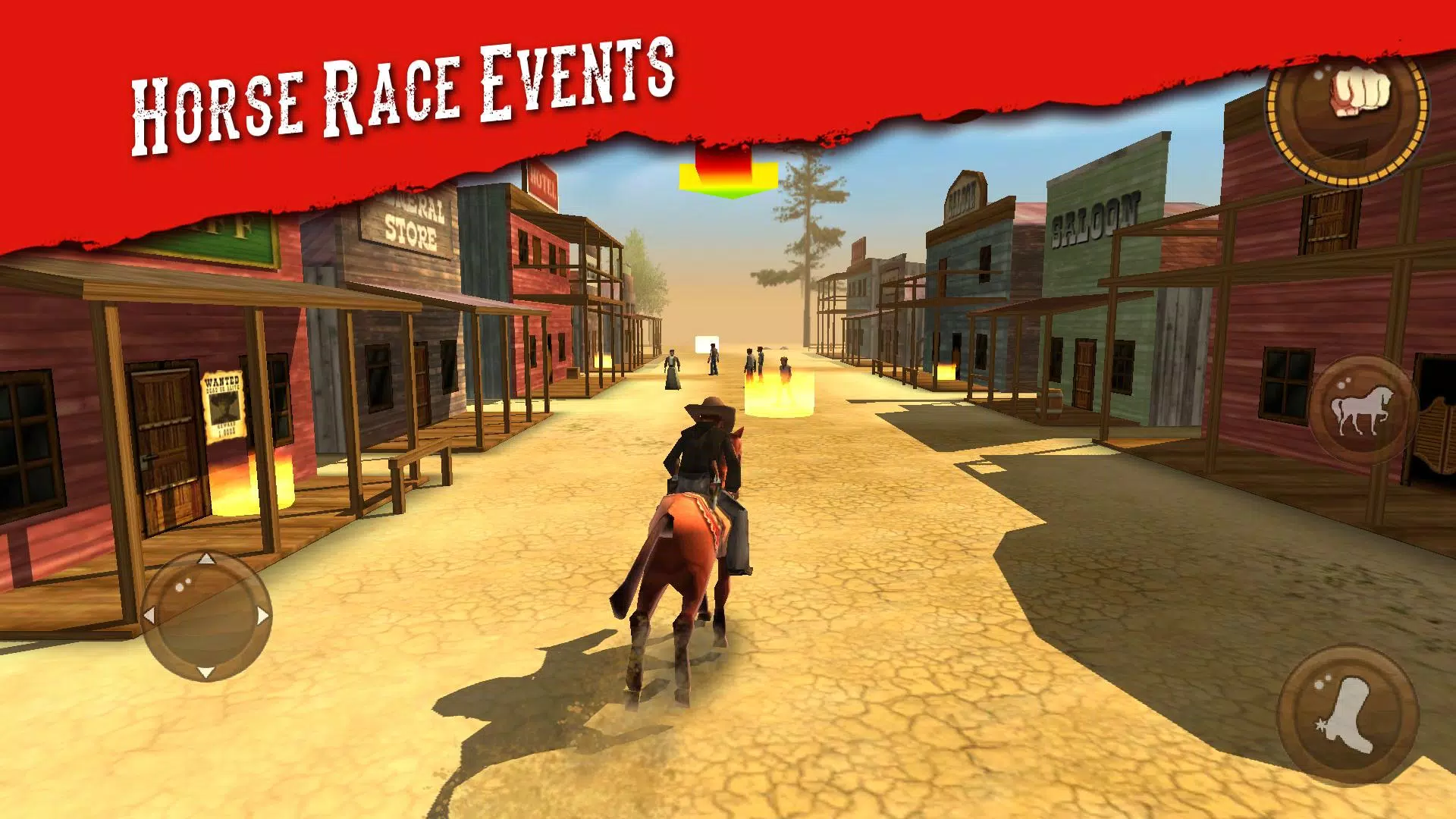 NOVO JOGO MUNDO ABERTO DE FAROESTE PARA ANDROID/IOS - Guns & Spurs 