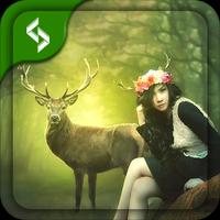 Wild Animal Photo Editor پوسٹر