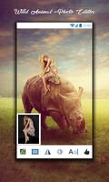 Wild Animal Photo Editor اسکرین شاٹ 1