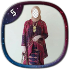 Kebaya Brokat Modern Editor أيقونة