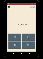 Timed Math Challenger Fun capture d'écran 3