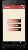 Timed Math Challenger Fun постер