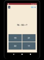 Timed Math Challenger Fun capture d'écran 2