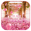 Cerise fleur theme wallpaper Cherry blossom APK