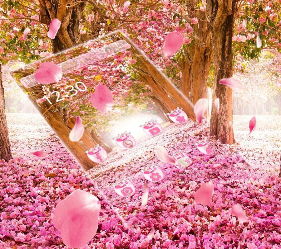 Android 用の 桜のテーマの壁紙 Cherry Blossom Apk をダウンロード