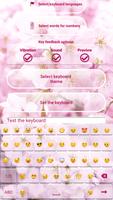 Sakura Keyboard Theme 스크린샷 1