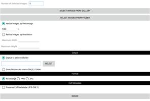 BIR - Batch Image Resizer স্ক্রিনশট 1