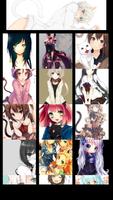 Cat Ears Girl Anime wallpaper Affiche