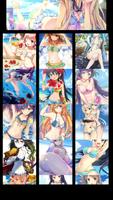 Anime Girls Bikini Wallpaper Affiche
