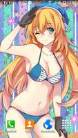 Anime Girls Bikini Wallpaper capture d'écran 1