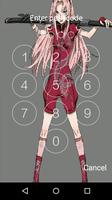 Sakura Haruno Lock Screen HD captura de pantalla 2