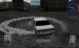 Old car Drift Game: Urban City Affiche