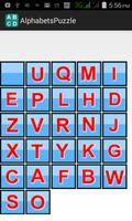 Alphabets Puzzle capture d'écran 3