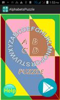 Alphabets Puzzle Affiche