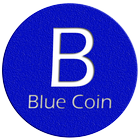 blue coin 图标