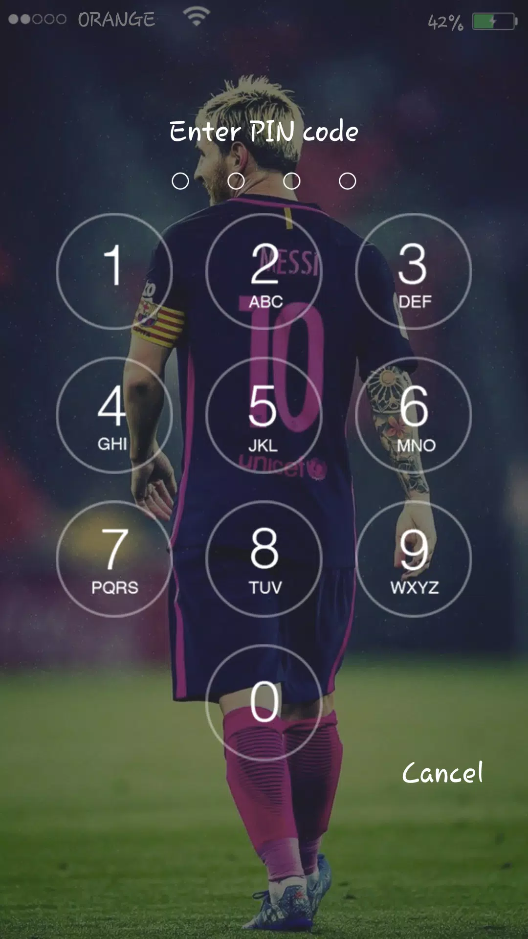 Để đem lại cho bạn một trải nghiệm khác biệt khi mở khóa điện thoại, Lockscreen Messi là sự lựa chọn hoàn hảo. Thiết kế đẹp mắt và độc đáo, nhìn Lockscreen Messi bạn sẽ cảm thấy mình như thật sự được đồng hành cùng Messi trên sân cỏ.