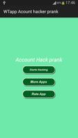 Hacking WA account Prank poster